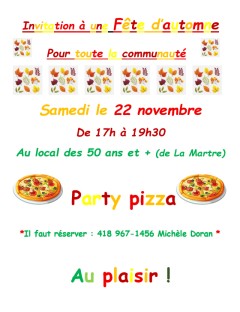 SOUPER PIZZA 50 ANS +